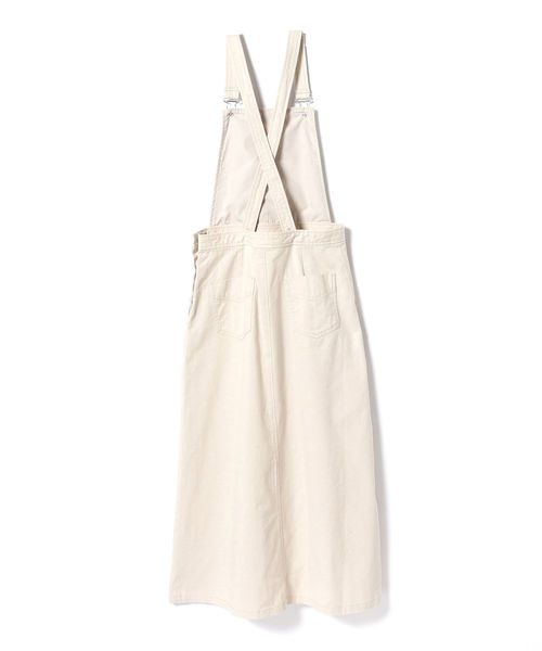 B:MING by BEAMS（ビーミングバイビームス）の「B:MING by BEAMS / ベイカー ジャンパースカート 19SS（ワンピース・レディース・ブラック/オリーブ/サンドベージュ・SMALL/MEDIUM）」の9枚目の写真