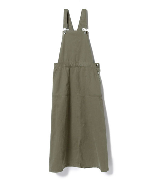 B:MING by BEAMS（ビーミングバイビームス）の「B:MING by BEAMS / ベイカー ジャンパースカート 19SS（ワンピース・レディース・ブラック/オリーブ/サンドベージュ・SMALL/MEDIUM）」の8枚目の写真
