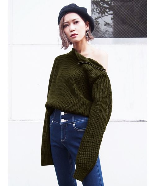 EMODA(エモダ)の「【ELDER】NUDEハイウエストデニム(デニムパンツ・レディース・ブラック/インディゴブルー/ブルー・SMALL/MEDIUM/X-SMALL)」の13枚目の写真