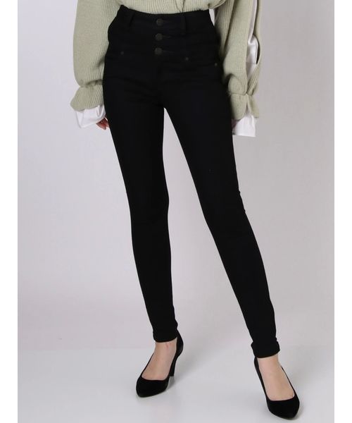 EMODA(エモダ)の「【ELDER】NUDEハイウエストデニム(デニムパンツ・レディース・ブラック/インディゴブルー/ブルー・SMALL/MEDIUM/X-SMALL)」の7枚目の写真