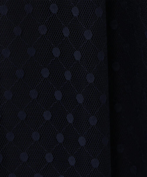 EMMEL REFINES(エメルリファインズ)の「【EMMEL REFINES】〔ハンドウォッシャブル〕SMF H/W ドットチュールスカート(スカート・レディース・ネイビー/グリーン・M/S)」の9枚目の写真