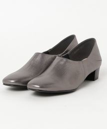 HIPS（ヒップス）の「HIPS ヒップス サイドゴアプレーンローヒールブーティー（ブーティ）」