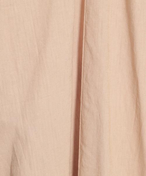 niko and...（ニコアンド）の「コットンリネンネックギャザーワンピース（ワンピース・レディース・ブラック/ベージュ/カーキ/パープル・MEDIUM/LARGE）」の17枚目の写真