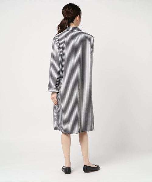 LUGG NAGG(ラグナグ)の「【Jewelobe/ ジュエローブ】ブロッキングストライプシャツワンピース(ワンピース・レディース・レッド/ブルー/ブラック・FREE)」の10枚目の写真