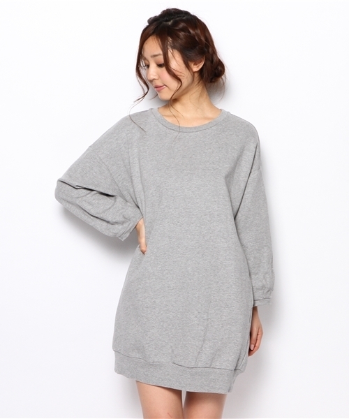 Another Edition（アナザーエディション）の「AE BONDING OP（ワンピース・レディース・オフホワイト/グレー/ライトブルー・フリー）」の8枚目の写真