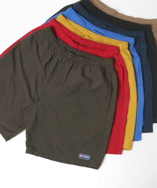 OUTDOOR PRODUCTS（アウトドアプロダクツ）の「OUTDOOR PRODUCTS/アウトドアプロダクツ ナイロン バギー ショートパンツ/ ハーフパンツ/ ショーツ（その他パンツ・メンズ・ブラック/ベージュ/ネイビー/レッド/カーキ/マスタード/ロイヤルブルー・LL/M/L）」の4枚目の写真