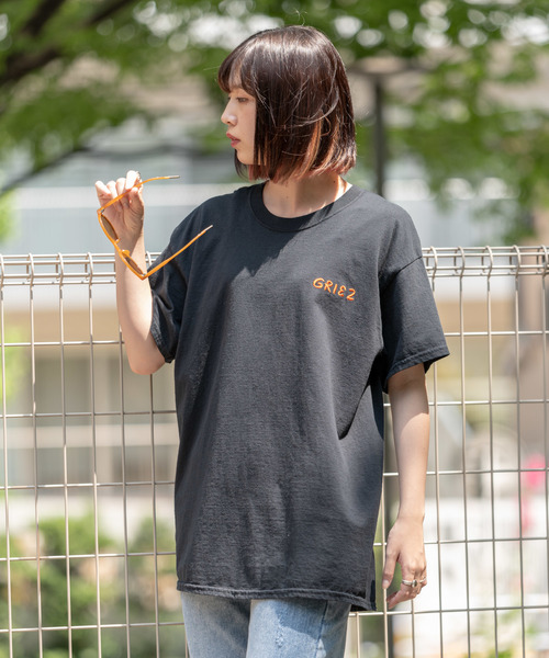 GRIEZ(グリーズ)の「GRIEZ GIRLSプリントTシャツ(Tシャツ/カットソー・メンズ・ホワイト/ブラック・MEDIUM/LARGE)」の20枚目の写真