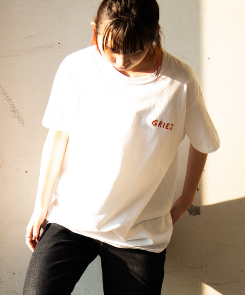 GRIEZ(グリーズ)の「GRIEZ GIRLSプリントTシャツ(Tシャツ/カットソー・メンズ・ホワイト/ブラック・MEDIUM/LARGE)」の21枚目の写真