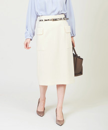 The Virgnia | レオパードベルト付タイトスカート(スカート)