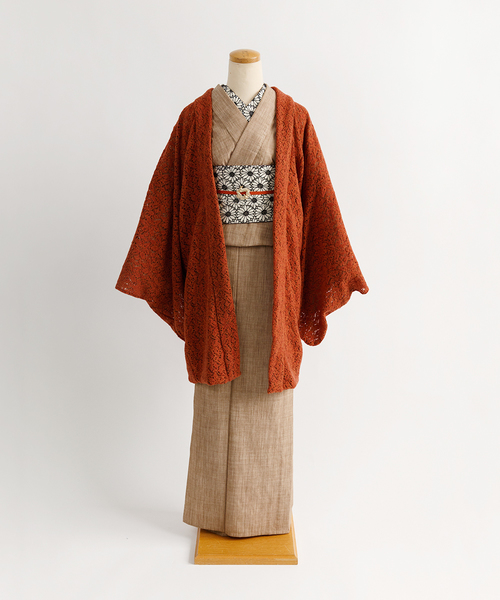 KIMONO MODERN（キモノモダン）の「羽織-ロマンチックな、ウールレース