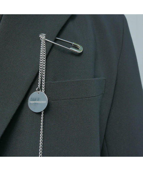 TWENTYONEAUGUST（トゥエンティワンオーガスト）の「BLAZER CHAIN（ネックレス・メンズ・シルバー・FREE）」の2枚目の写真