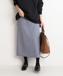 SLOBE IENA | ウールライク サイドポケット タイトスカート◆(スカート)