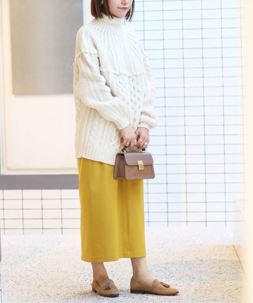 SLOBE IENA FAKE SUEDEタイトスカート FAKE SUEDE タイトスカート | スローブ イエナ(SLOBE IENA
