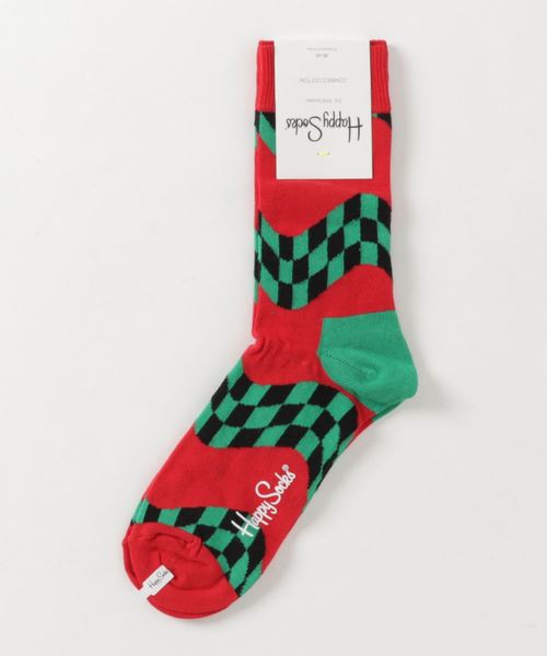 Happy Socks Race クルーソックス 1a ソックス 靴下 Happy Socks ハッピーソックス のファッション通販 Zozotown