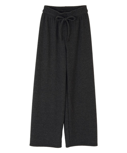 titivate(ティティベイト)の「ストレートリブパンツ(その他パンツ・レディース・ブラック/ベージュ/チャコール・M)」の5枚目の写真