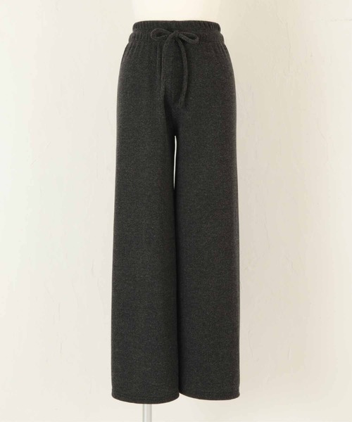 titivate(ティティベイト)の「ストレートリブパンツ(その他パンツ・レディース・ブラック/ベージュ/チャコール・M)」の16枚目の写真