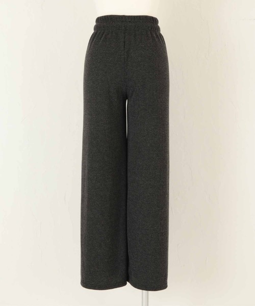 titivate(ティティベイト)の「ストレートリブパンツ(その他パンツ・レディース・ブラック/ベージュ/チャコール・M)」の18枚目の写真