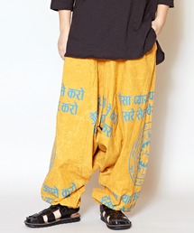 【チャイハネ】星座プリントMEN'Sサルエルパンツ