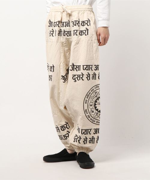 チャイハネ（チャイハネ）の「【チャイハネ】星座プリントMEN'Sサルエルパンツ（その他パンツ・メンズ・ホワイト/ブルー/マスタード・FREE）」の4枚目の写真