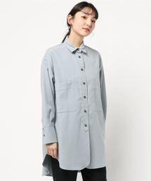 DouDou | バックロングシャツ3(シャツ/ブラウス)