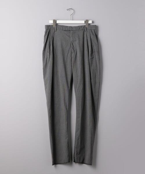 mando(マンド)の「<mando(マンド)> 【別注】プリーツ パンツ(その他パンツ・メンズ・ダークグレー・2/1/3)」の1枚目の写真