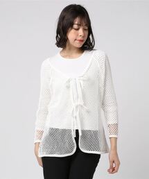 【YOUNG & OLSEN The DRYGOODS STORE】/FISHERMAN MESH CARDIGAN
