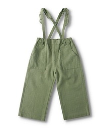 BRANSHES | サスペンダー付ワイドパンツ(その他パンツ)