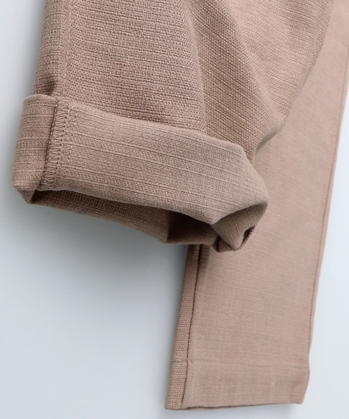 BRANSHES（ブランシェス）の「サスペンダー付ワイドパンツ（その他パンツ・キッズ・ブラウン/カーキ・90cm/110cm/100cm/120cm/130cm/140cm/150cm）」の10枚目の写真