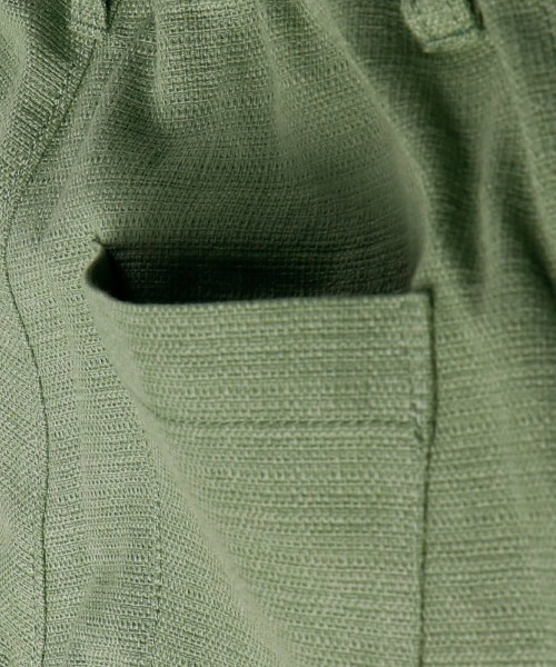 BRANSHES（ブランシェス）の「サスペンダー付ワイドパンツ（その他パンツ・キッズ・ブラウン/カーキ・90cm/110cm/100cm/120cm/130cm/140cm/150cm）」の6枚目の写真