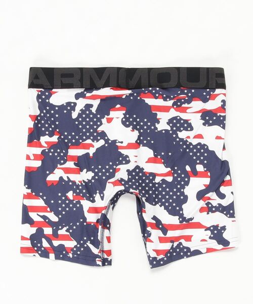UNDER ARMOUR（アンダーアーマー）の「UAテック 6インチ シングル シーズナル(トレーニング/MEN)（ボクサーパンツ・メンズ・グレー系カモフラージュ/ブラック×レッド/グリーン系カモフラージュ/その他/ダークグレー・MD/LG/XL/XXL/SM/3XL）」の6枚目の写真