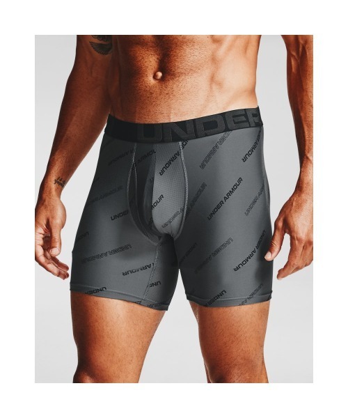 UNDER ARMOUR（アンダーアーマー）の「UAテック 6インチ シングル シーズナル(トレーニング/MEN)（ボクサーパンツ・メンズ・グレー系カモフラージュ/ブラック×レッド/グリーン系カモフラージュ/その他/ダークグレー・MD/LG/XL/XXL/SM/3XL）」の3枚目の写真