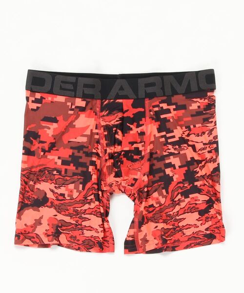 UNDER ARMOUR（アンダーアーマー）の「UAテック 6インチ シングル シーズナル(トレーニング/MEN)（ボクサーパンツ・メンズ・グレー系カモフラージュ/ブラック×レッド/グリーン系カモフラージュ/その他/ダークグレー・MD/LG/XL/XXL/SM/3XL）」の7枚目の写真