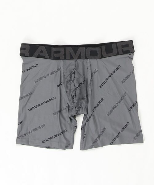 UNDER ARMOUR（アンダーアーマー）の「UAテック 6インチ シングル シーズナル(トレーニング/MEN)（ボクサーパンツ・メンズ・グレー系カモフラージュ/ブラック×レッド/グリーン系カモフラージュ/その他/ダークグレー・MD/LG/XL/XXL/SM/3XL）」の8枚目の写真
