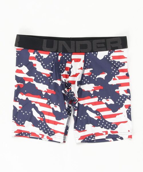 UNDER ARMOUR（アンダーアーマー）の「UAテック 6インチ シングル シーズナル(トレーニング/MEN)（ボクサーパンツ・メンズ・グレー系カモフラージュ/ブラック×レッド/グリーン系カモフラージュ/その他/ダークグレー・MD/LG/XL/XXL/SM/3XL）」の9枚目の写真