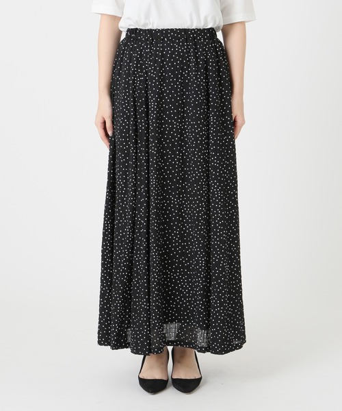 SLOBE IENA（スローブイエナ）の「LE DENIM ドットスカート
