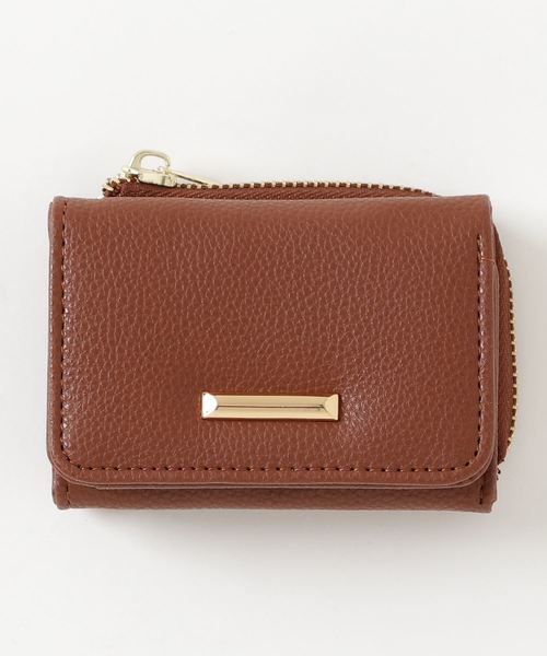 VIBGYOR Women（ヴィブジョー　ウィメン）の「VIBGYOR Select/ シボ感ミニ財布（TK）（財布・レディース・ブラック/ブラウン/グレー/アイボリー・FREE）」の4枚目の写真