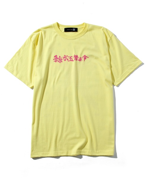 SAMURAI CORE（サムライコア）の「/SAMURAI CORE（サムライコア） × STINGRAY ( スティングレイ )/東京水玉禁止令 TEE（Tシャツ/カットソー・メンズ・ブラック/ホワイト/イエロー・L/M/XL/2XL）」の3枚目の写真