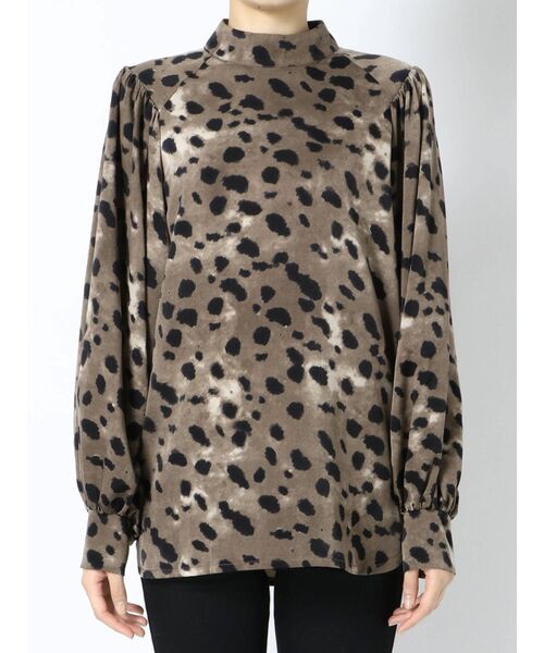 EMODA（エモダ）の「ハイネックロングトップ（Tシャツ/カットソー・レディース・ブラック/ブルー/その他・FREE）」の12枚目の写真