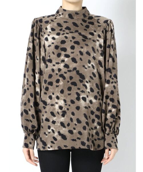 EMODA（エモダ）の「ハイネックロングトップ（Tシャツ/カットソー・レディース・ブラック/ブルー/その他・FREE）」の14枚目の写真