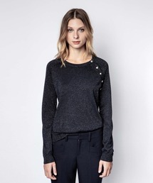 ZADIG&VOLTAIRE（ザディグ　エ　ヴォルテール）の「REGLIS ML MERINO WOOL + LUREX SWEATER（ニット/セーター）」
