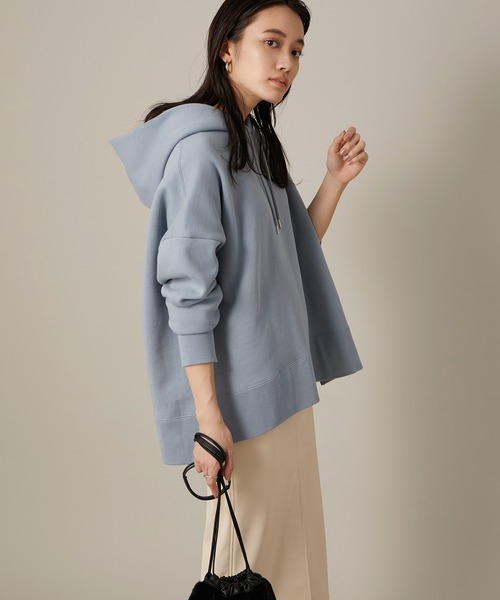 ADAM ET ROPE'（アダムエロペ）の「裏起毛裏毛プルパーカー（パーカー