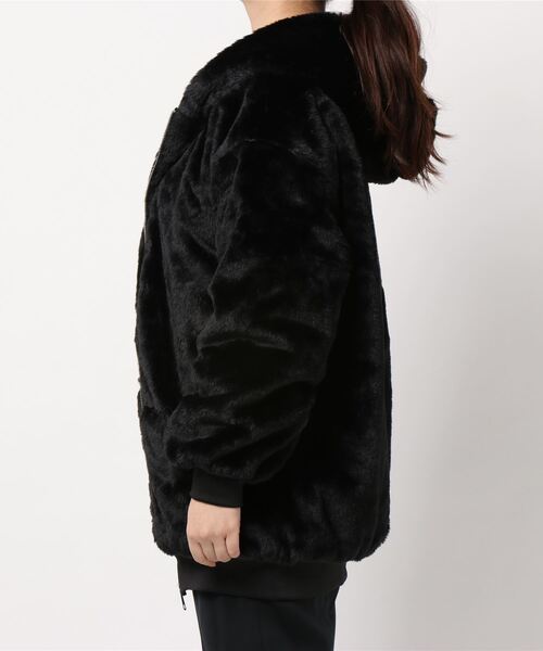 SpRay（スプレイ）の「エコファーフードジャケット（ブルゾン）」 - WEAR