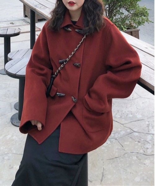 Christina Han ダッフルコート　レッド 楽天市場】GLOVERALL グローバーオール レディース 312/FC