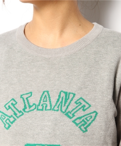 CIAOPANIC（チャオパニック）の「【Ciaopanic】COLLEGEJQPO（ニット/セーター・レディース・グレー/ネイビー/グリーン・FREE）」の7枚目の写真