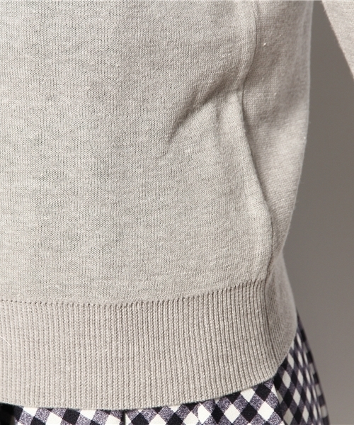 CIAOPANIC（チャオパニック）の「【Ciaopanic】COLLEGEJQPO（ニット/セーター・レディース・グレー/ネイビー/グリーン・FREE）」の11枚目の写真