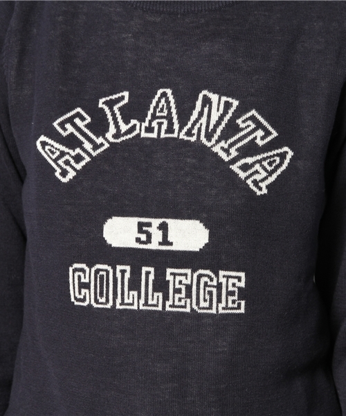 CIAOPANIC（チャオパニック）の「【Ciaopanic】COLLEGEJQPO（ニット/セーター・レディース・グレー/ネイビー/グリーン・FREE）」の13枚目の写真