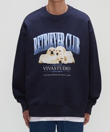 VIVASTUDIO | THREE PUPPIES CREWNECK(スウェット)