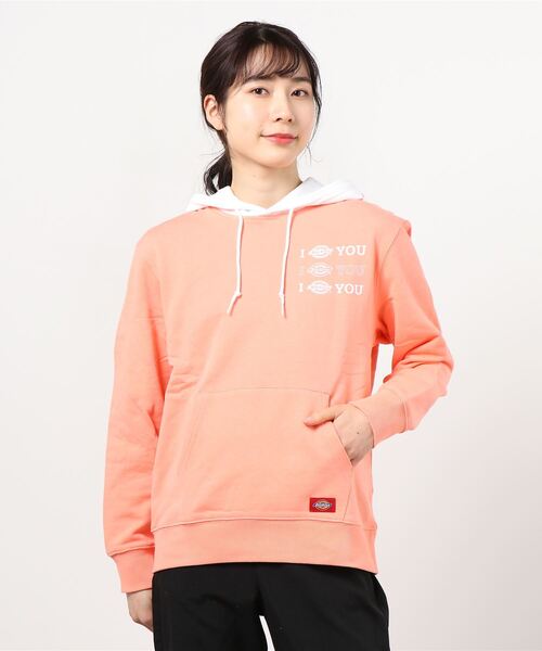 セール レディース 裏毛プリントプルオーバーパーカー パーカー Dickies ディッキーズ のファッション通販 Zozotown