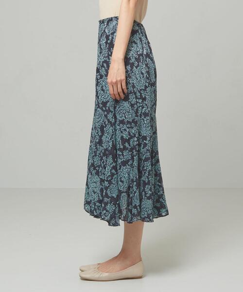 closet story（クローゼットストーリー）の「＜closet story＞□ジャガード ロングスカート -手洗い可能-（スカート・レディース・ブラック/ネイビー・FREE）」の14枚目の写真