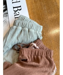 onetome | シャーリングワイドパンツ(その他パンツ)